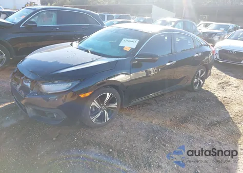 2016 Honda Civic Touring z USA, uszkodzony, nr VIN 2HGFC1F95GH636966